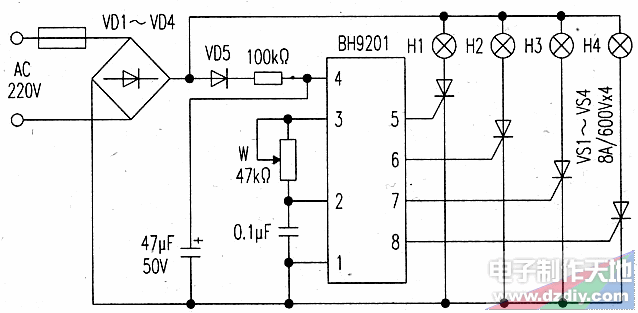 SH805BH9201ֽղʵƵ·Illumination control circuit