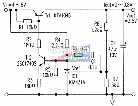 ʹKTA431(TL431)ĸ߾ѹ·ͼTL431 High-precision power supply