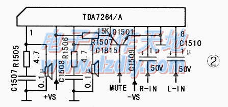 TDA7264音频功率放大电路TDA7264 AMPLIFIER